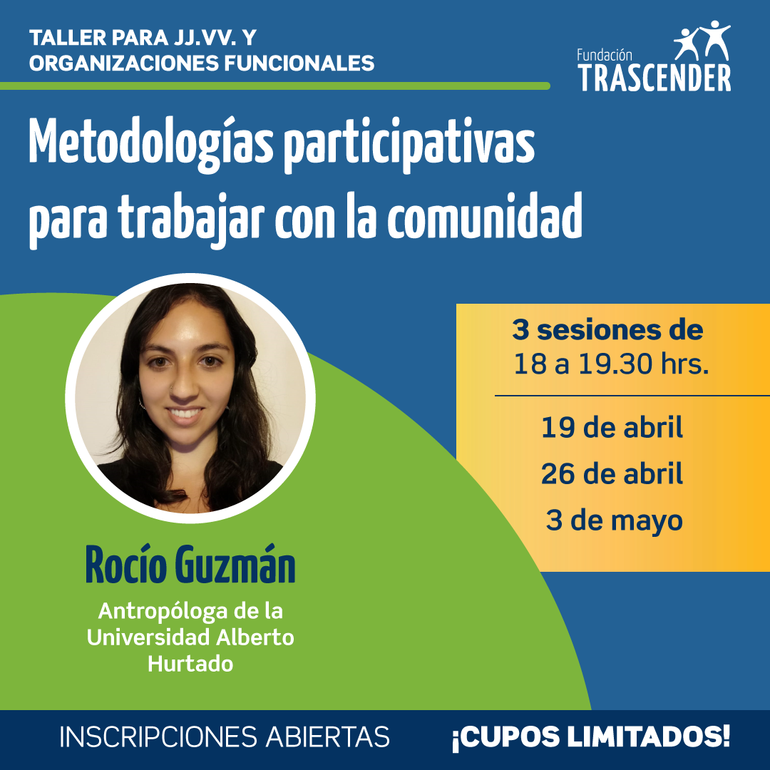 Taller Metodologías Participativas Para Trabajar Con La Comunidad Fundación Trascender 6672