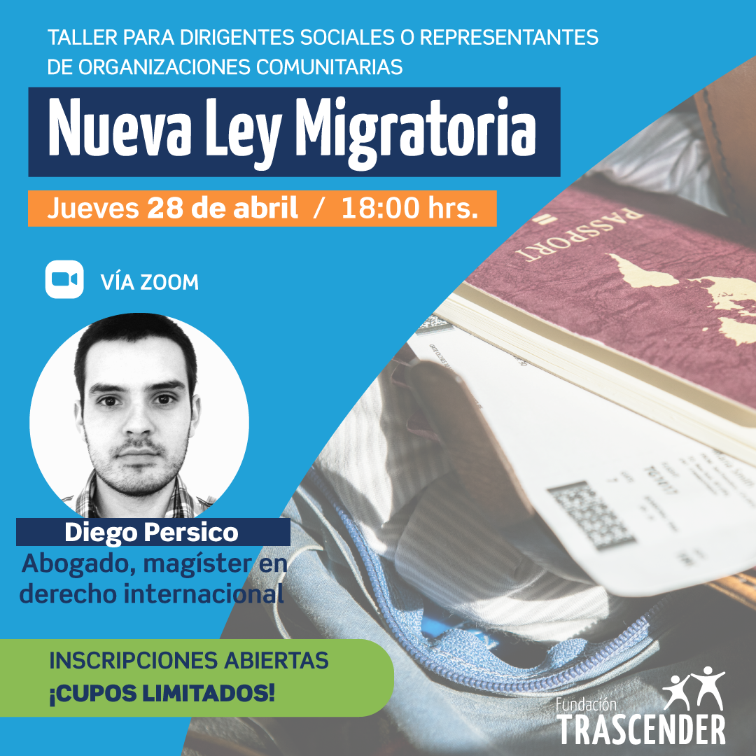 Taller Nueva Ley Migratoria Fundación Trascender