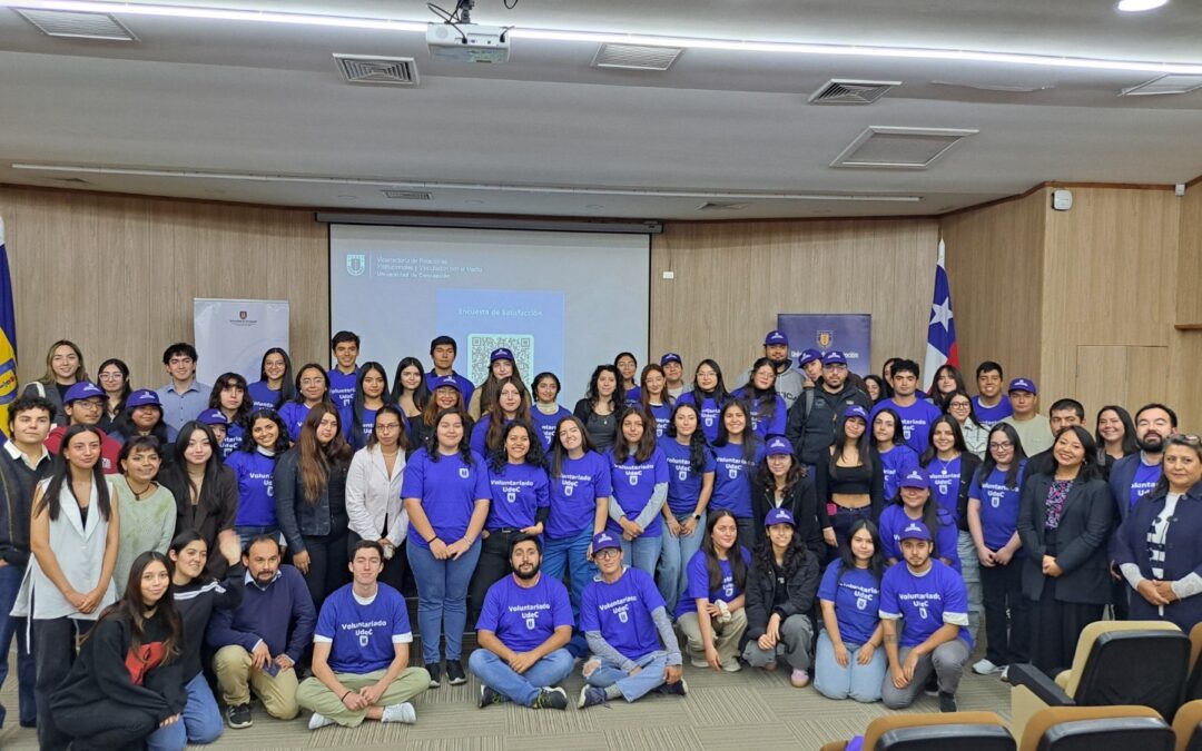 Fundación Trascender participa en el conversatorio sobre voluntariado en la Universidad de Concepción